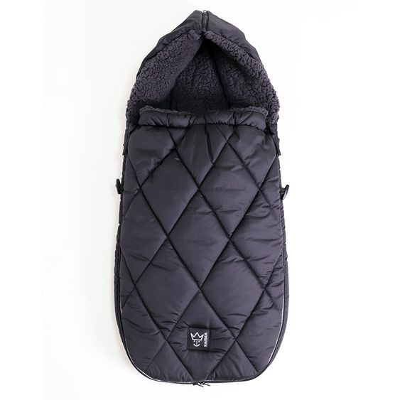 Kaiser Thermo-Sherpa-Fleece Fußsack XL Too - Anthracite