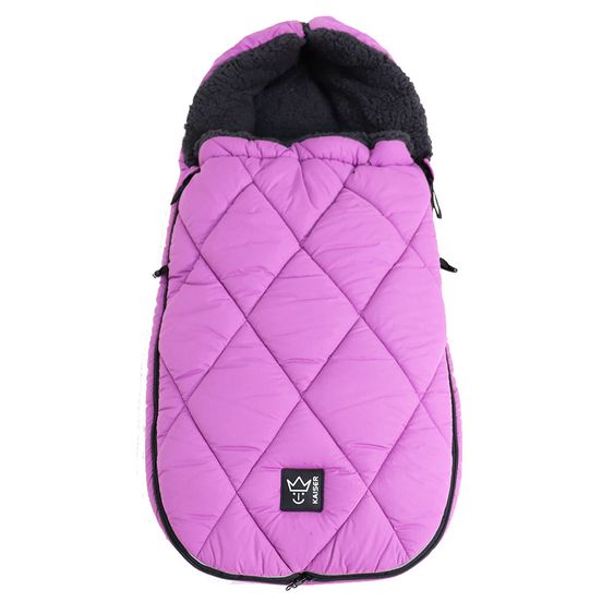 Kaiser Thermo-Sherpa-Fleece Fußsack XL Too - Violet