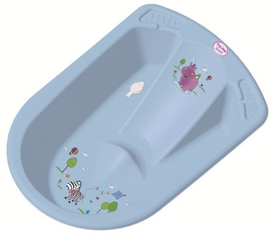 Keeeper Anatomische Badewanne Hippo - Blau