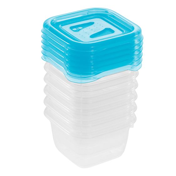 Keeeper Storage container 6 pack Fredo 90 ml - Fresh - Fresh Blue