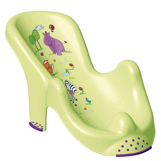Keeeper Seggiolino da bagno anatomico - Hippo Lime