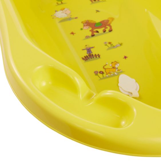 Keeeper Baby-Badewanne Maria mit Stöpsel 84 cm - Funny Farm - Green Meadow