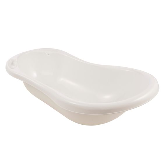 Keeeper Baby-Badewanne Maria mit Stöpsel 84 cm - Hippo - White