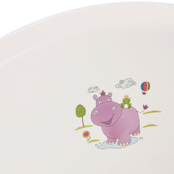 Keeeper Baby-Badewanne Maria mit Stöpsel 84 cm - Hippo - White
