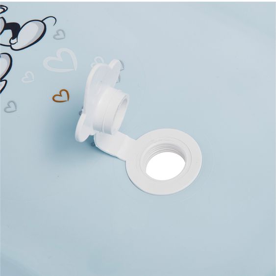 Keeeper Baby-Badewanne Maria mit Stöpsel 84 cm - Mickey - Cloudy Blue