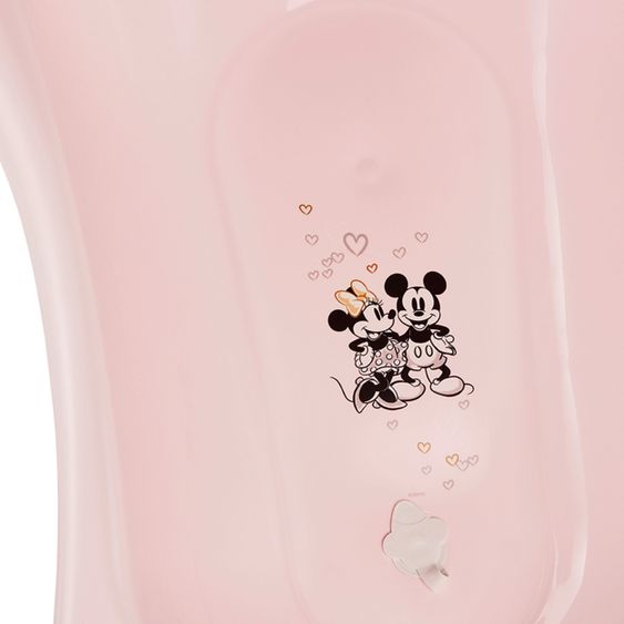 Keeeper Baby-Badewanne Maria mit Stöpsel 84 cm - Minnie - Pastel Rose