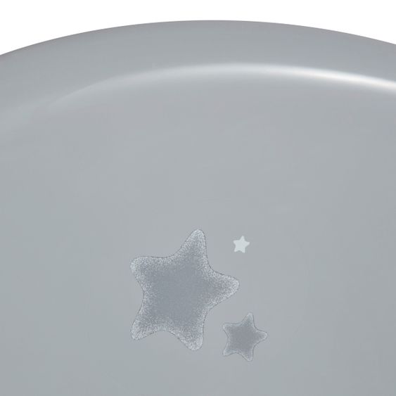 Keeeper Baby-Badewanne Maria mit Stöpsel 84 cm - Stars - Cosmic Grey