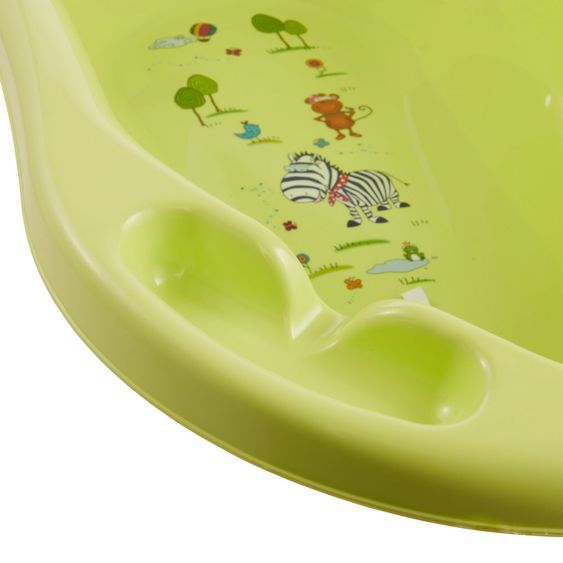 Keeeper Baby-Badewanne mit Stöpsel Maria - Hippo Lime