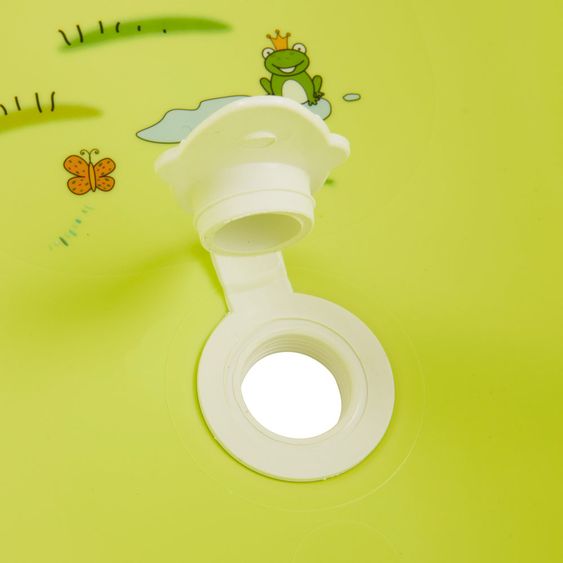Keeeper Baby-Badewanne mit Stöpsel Maria - Hippo Lime