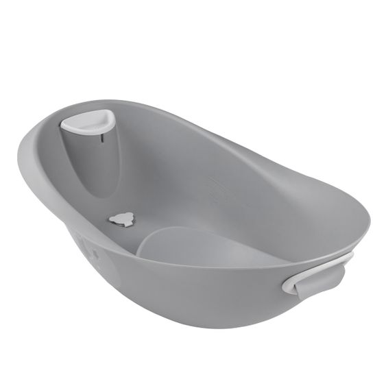 Keeeper Baby-Badewanne Natalia mit Stöpsel inkl. Badeliege 86 cm - Stars - Cosmic Grey