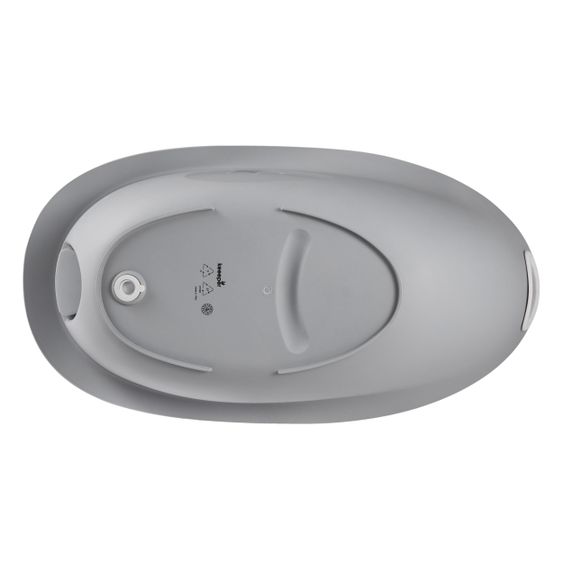 Keeeper Baby-Badewanne Natalia mit Stöpsel inkl. Badeliege 86 cm - Stars - Cosmic Grey