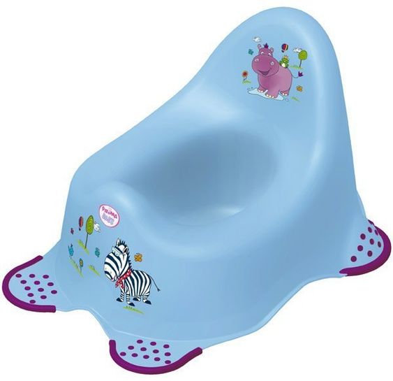Keeeper Babytopf Hippo - Blau