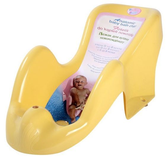 Keeeper Lettino da bagno - Giallo