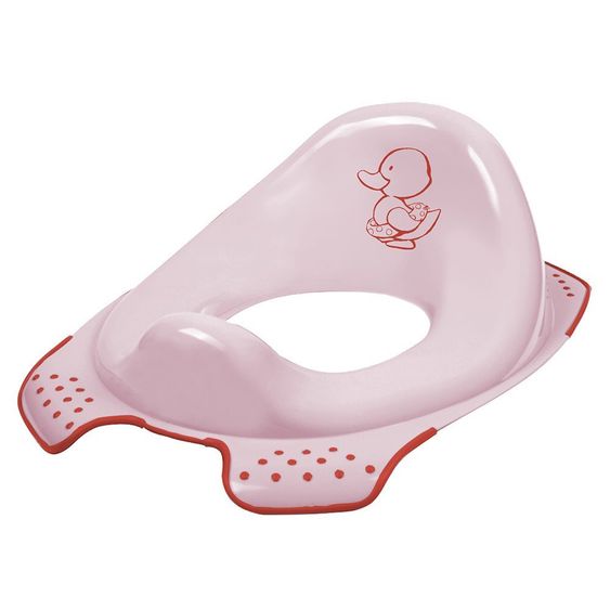 Keeeper Kinder-Toilettensitz Basic - Samt Rosa