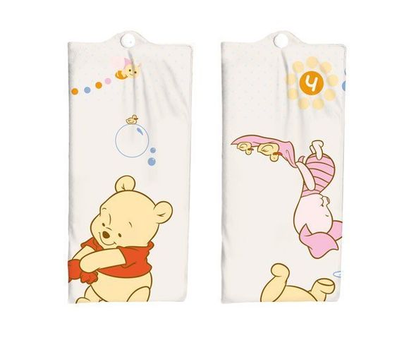 Keeeper Reise-Wickelauflage Winnie the Pooh - Weiß
