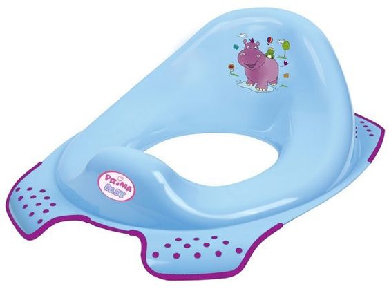 Keeeper Toilettensitz Hippo - Blau