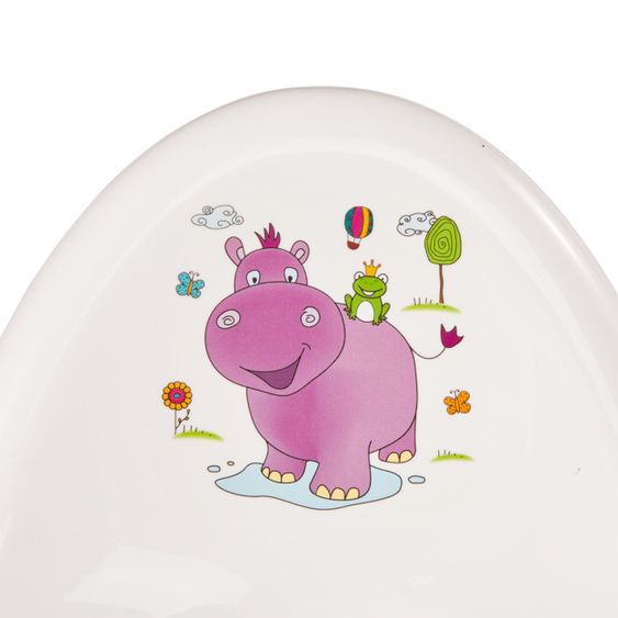 Keeeper Töpfchen Adam rutschfest - Hippo - White