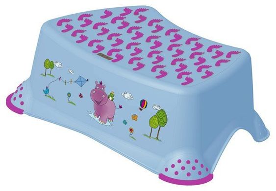 Keeeper Tritthocker Hippo - Blau