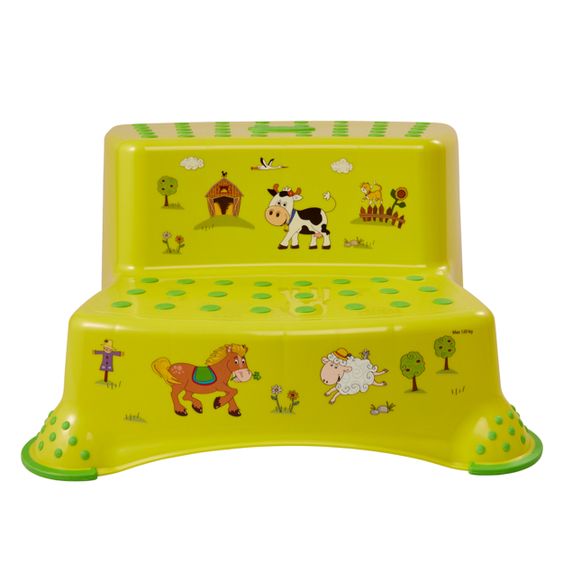 Keeeper Tritthocker Igor 2-stufig - Funny Farm - Green Meadow