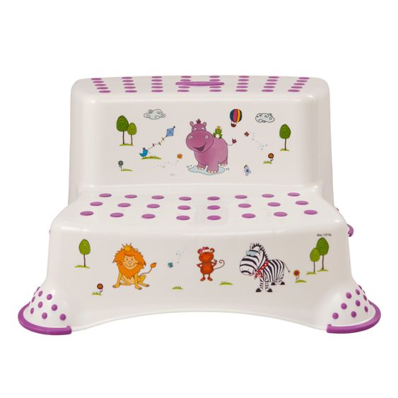 Keeeper Tritthocker Igor 2-stufig - Hippo - White
