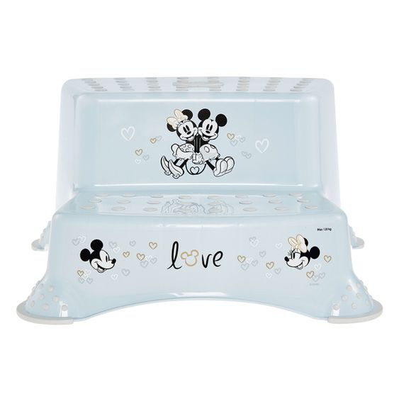 Keeeper Tritthocker Igor 2-stufig - Mickey - Cloudy Blue