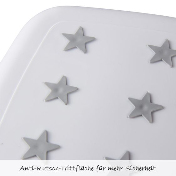 Keeeper Step stool Igor 2-tier - Stars - Cosmic White