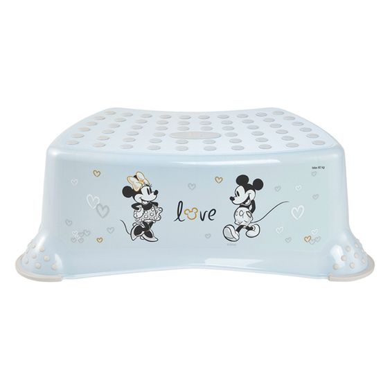 Keeeper Tritthocker Tomek rutschfest - Mickey - Cloudy Blue