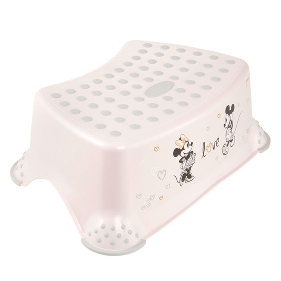 Keeeper Tritthocker Tomek rutschfest - Minnie - Pastel Rose
