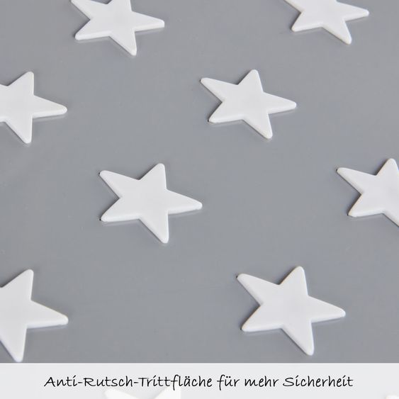 Keeeper Tritthocker Tomek rutschfest - Stars - Cosmic Grey