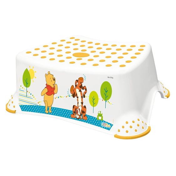 Keeeper Tritthocker - Winnie Pooh Weiß