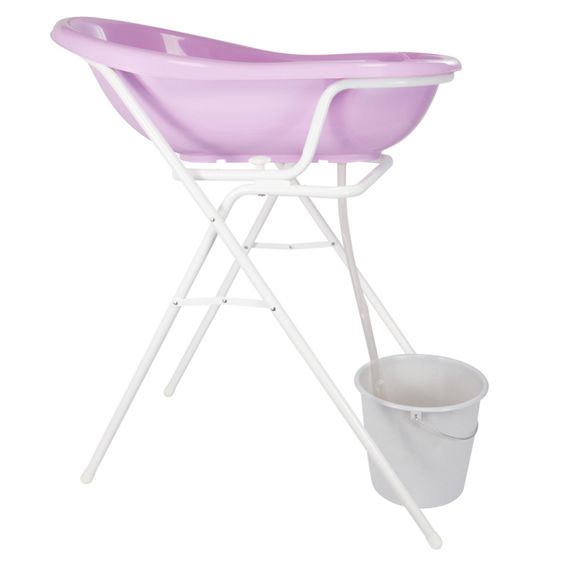 Keeeper Wannenständer Dawid für Baby-Badewanne 84 & 100 cm - White
