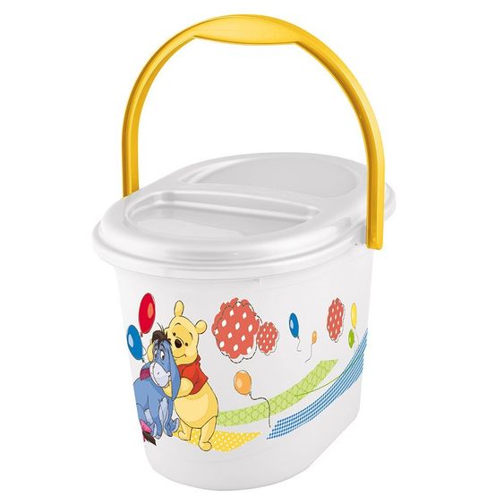 Keeeper Secchio per pannolini Winnie the Pooh - Bianco