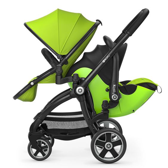 Kiddy Adapter Evostar 1 für Babyschalen unten - Schwarz