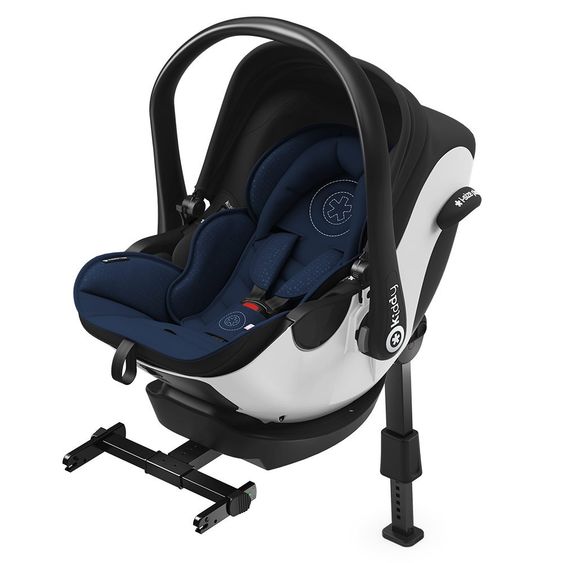 Kiddy Babyschale Evoluna i-Size inkl. Isofix-Basis - Night Blue
