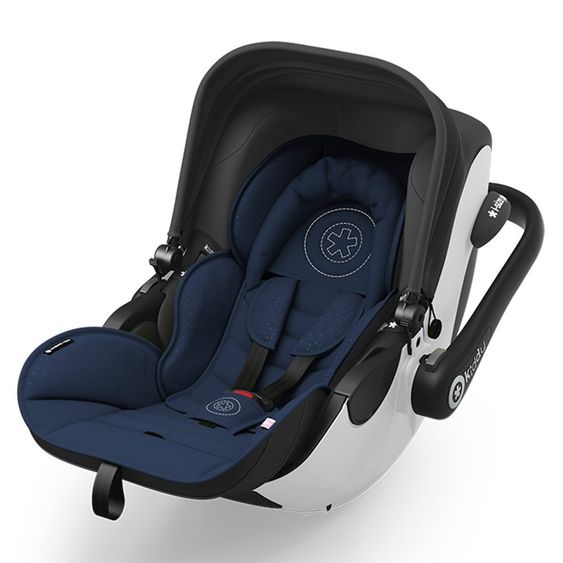 Kiddy Babyschale Evoluna i-Size inkl. Isofix-Basis - Night Blue