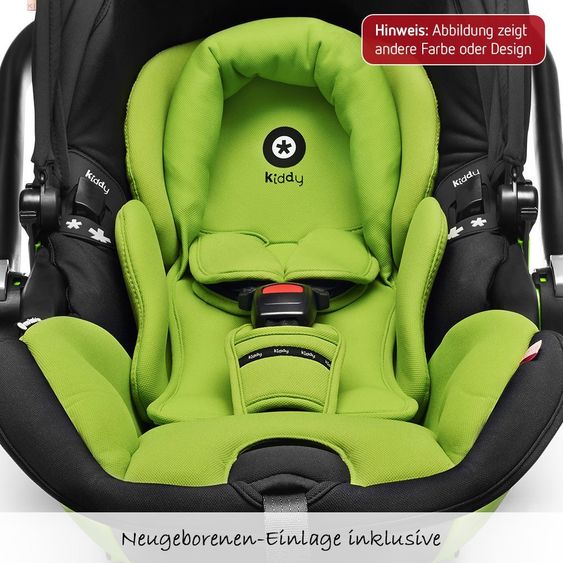 Kiddy Babyschale Evoluna i-Size inkl. Isofix-Basis - Nougat Brown