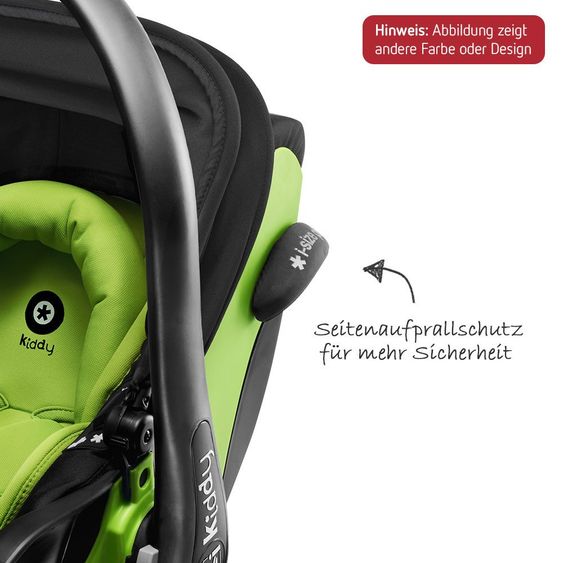 Kiddy Babyschale Evoluna i-Size inkl. Isofix-Basis - Nougat Brown