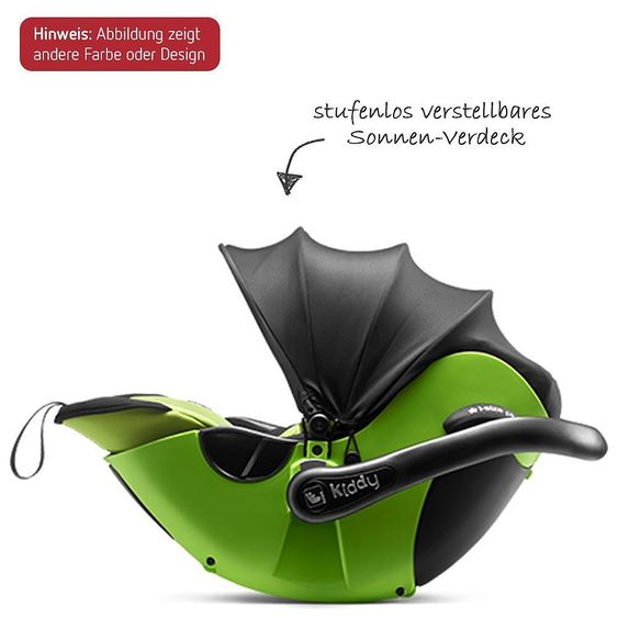 Kiddy Babyschale Evoluna i-Size inkl. Isofix-Basis - Nougat Brown