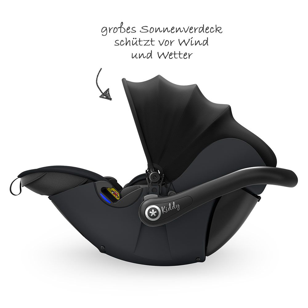 Kiddy Babyschale Evolution Pro 2 - Mystic Black