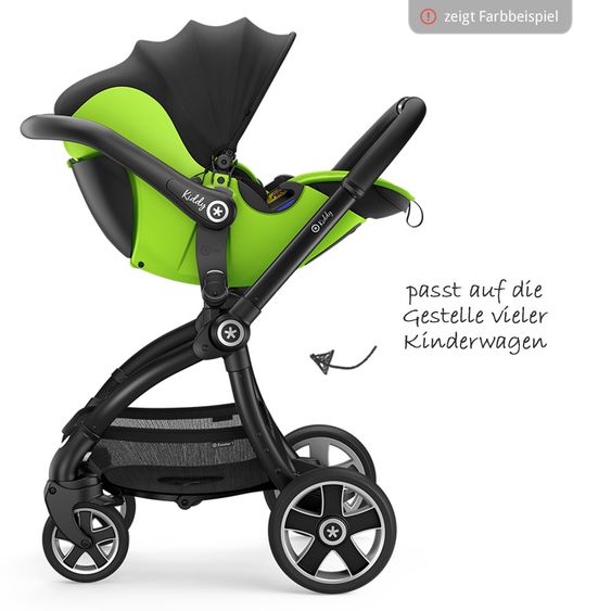 Kiddy Seggiolino auto Evolution Pro 2 - Grigio Polare