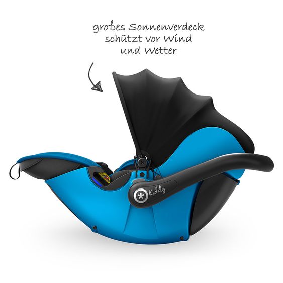 Kiddy Seggiolino auto Evolution Pro 2 - Blu Estate