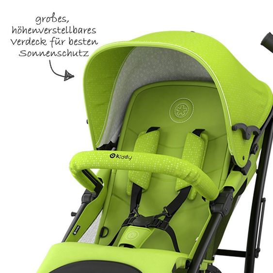 Kiddy Buggy Evocity 1 - Lime Green