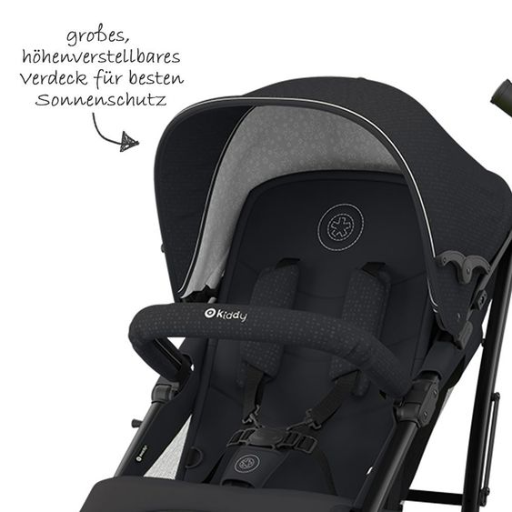 Kiddy Buggy Evocity 1 - Onyx Black