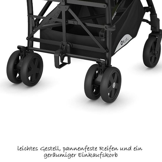 Kiddy Buggy Evocity 1 - Onyx Black