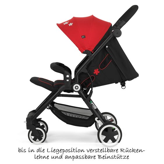 Kiddy Buggy Urban Star 1 - Chili Red