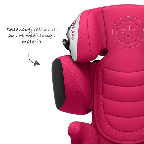 Kiddy Kindersitz Cruiserfix 3 - Berry Pink