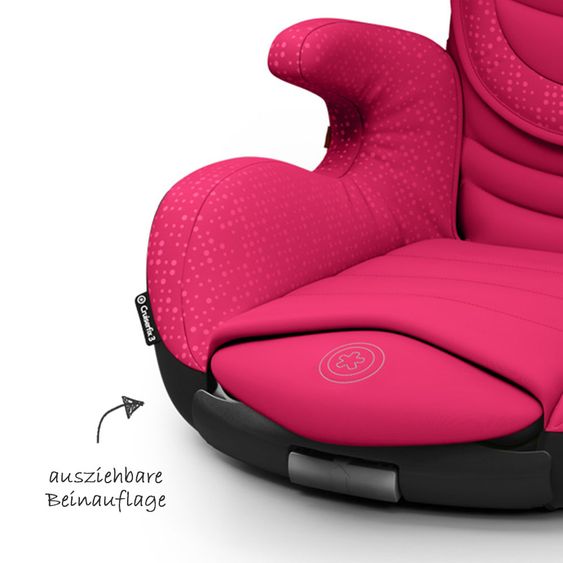 Kiddy Kindersitz Cruiserfix 3 - Berry Pink