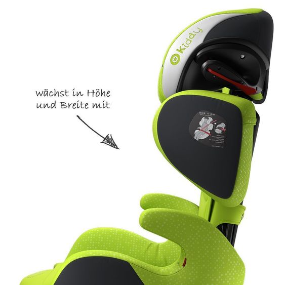 Kiddy Kindersitz Cruiserfix 3 - Lime Green