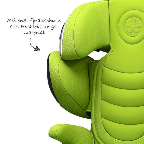 Kiddy Kindersitz Cruiserfix 3 - Lime Green