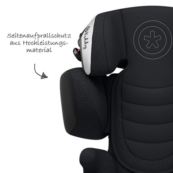 Kiddy Kindersitz Cruiserfix 3 - Mystic Black